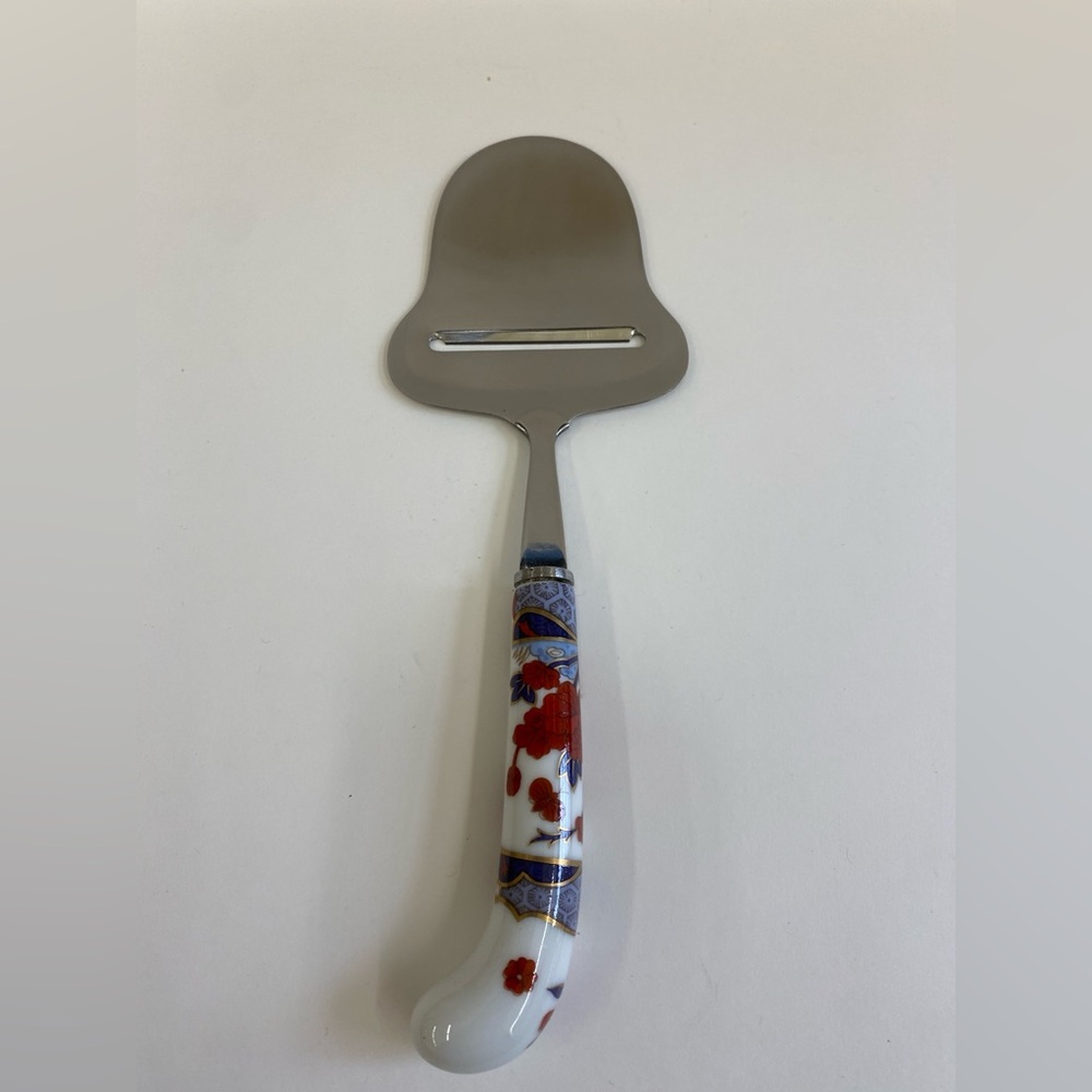 Vintage House of Prill Sheffield Stainless Steel MANDARIN Cheese Knife Slicer